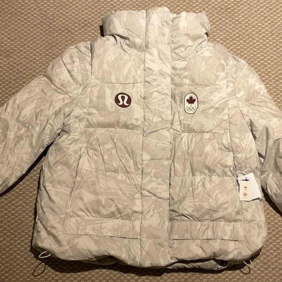 Lululemon COC Closing Ceremony White Puffer Jacket - Never worn, tags on - Picture 2 of 2